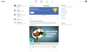 Xello Dashboard feed